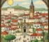 painel sobre a história de São Gonçalo
