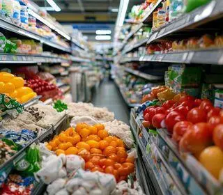 Vigilância Sanitária descarta alimentos